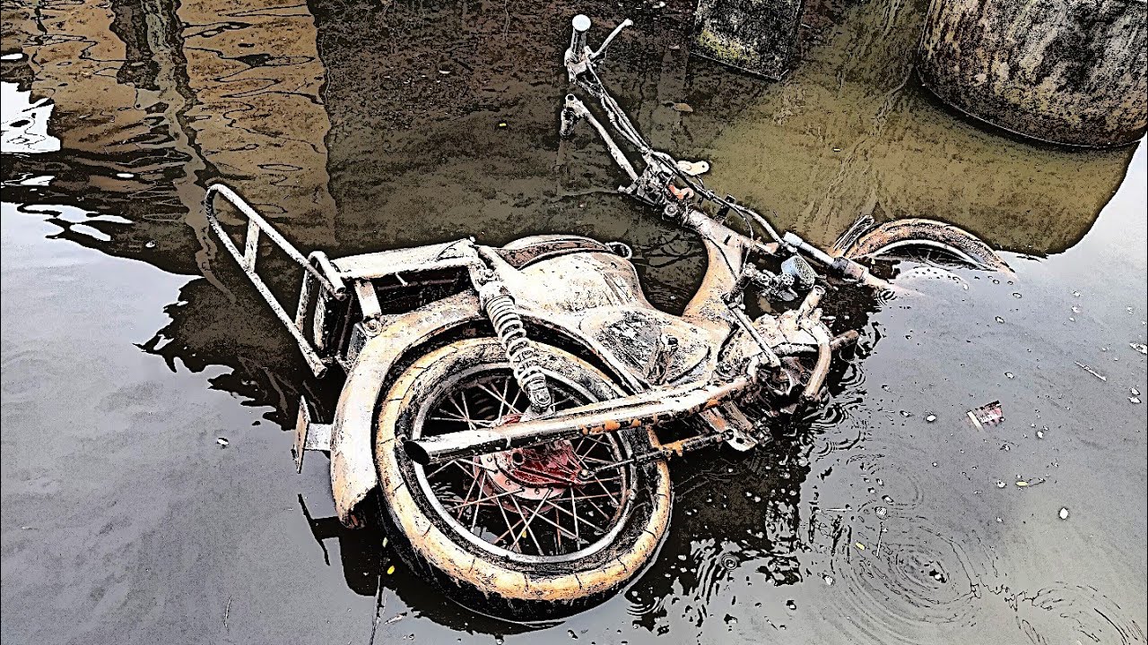 FULL RESTORATION The Classic SUZUKI Motorcycle Abandoned - TimeLapse