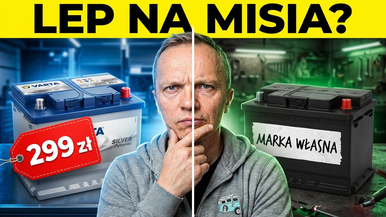 WAŁ na znaną MARKĘ Akumulatora, czyli jak nie dać się oszukać parametrom na naklejce. S7E012