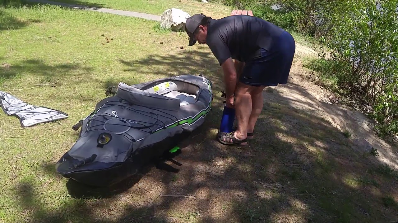 Sevylor Quikpak K5 inflatable kayak