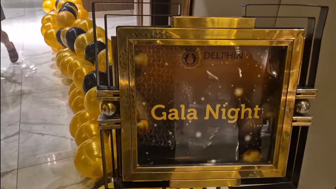 Delphin be Grand resort Gala night dinner