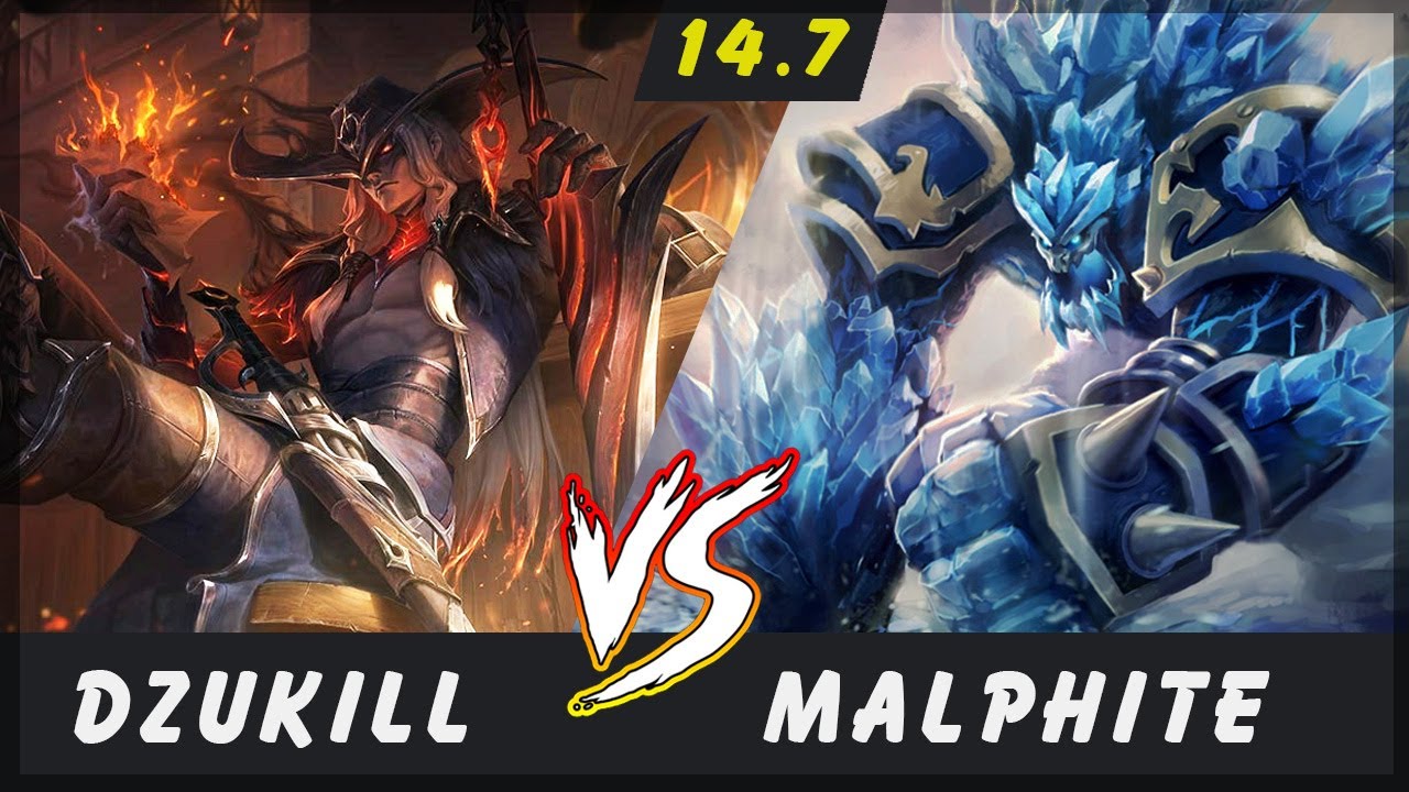 Dzukill - Yone vs Malphite TOP Patch 14.7 - Yone Gameplay