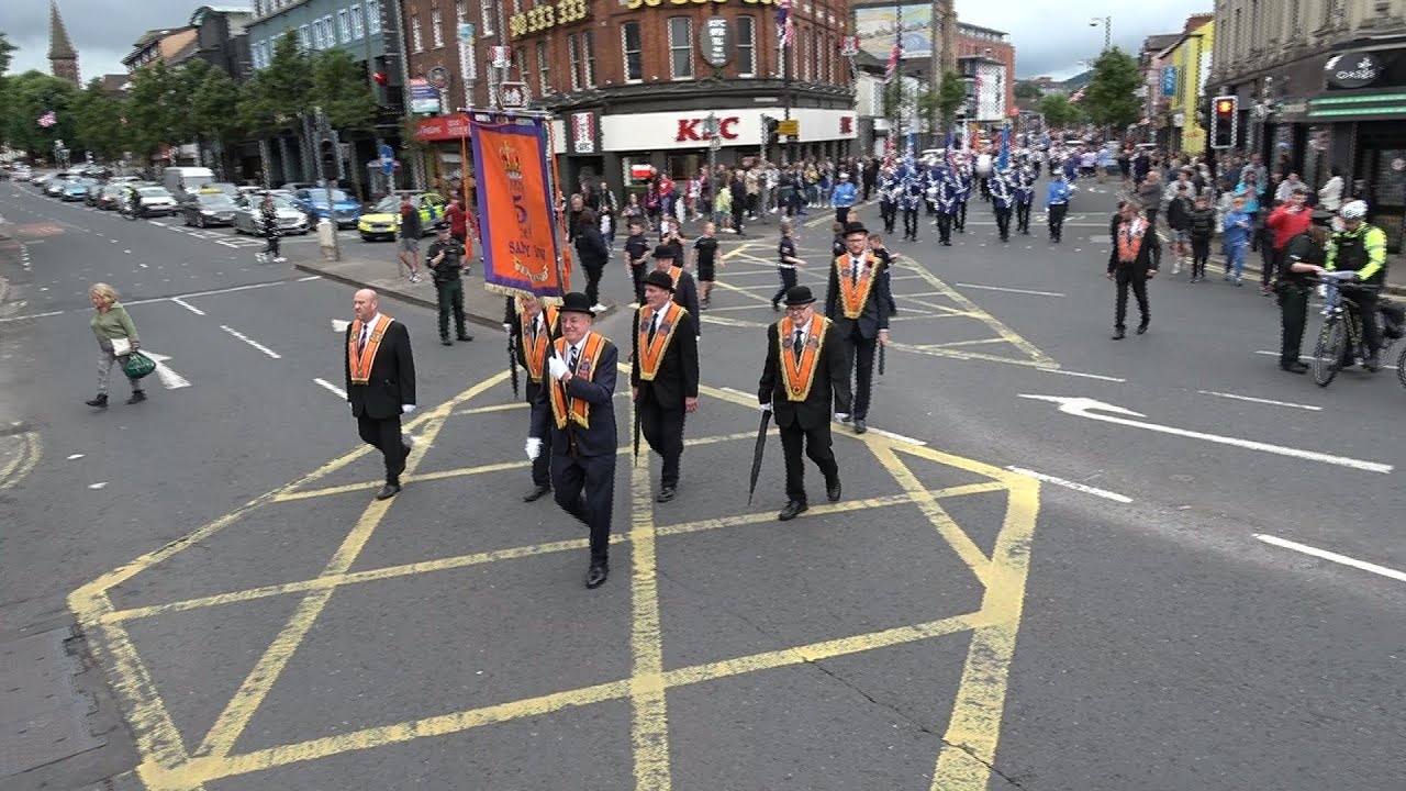 Sandy Row Somme Commemoration parade 2023