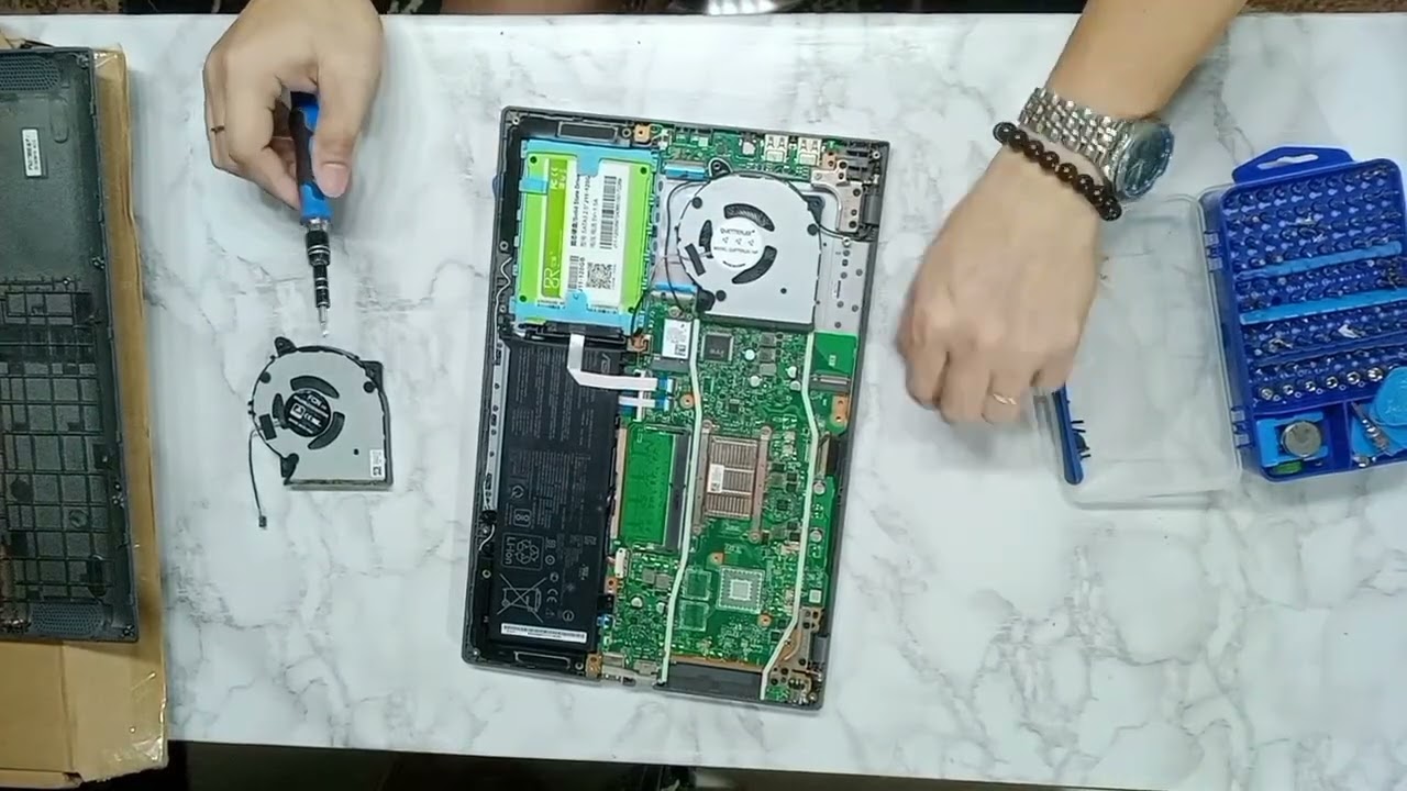 Asus Laptop Cooling fan replacement. Done ☑☑☑ 🤘
