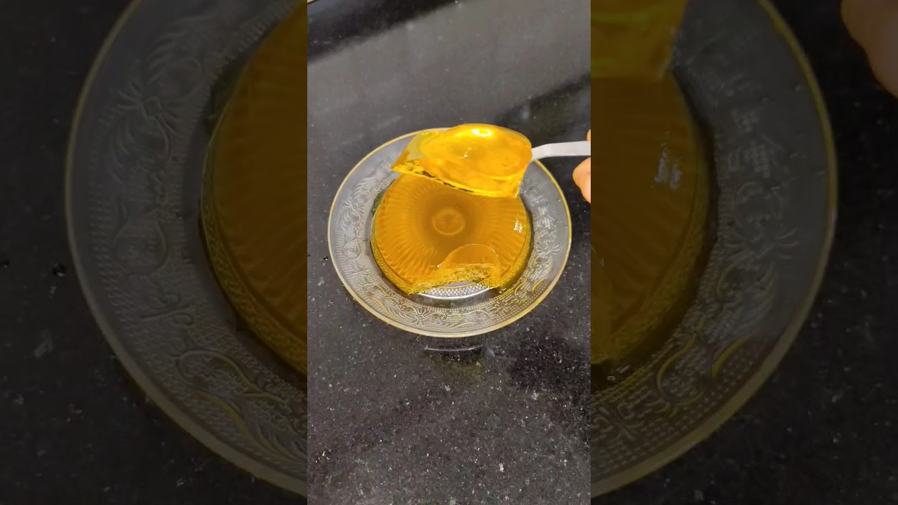 How to make instant jelly at home | pineapple jelly #jelly #pineapplejelly #pudding #food #shorts
