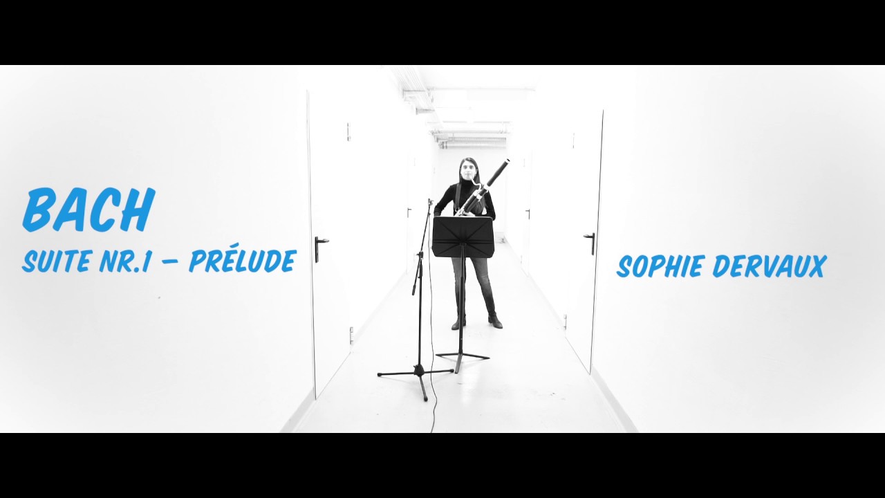 Sophie Dervaux—Bach—Suite Nr.1—Prélude