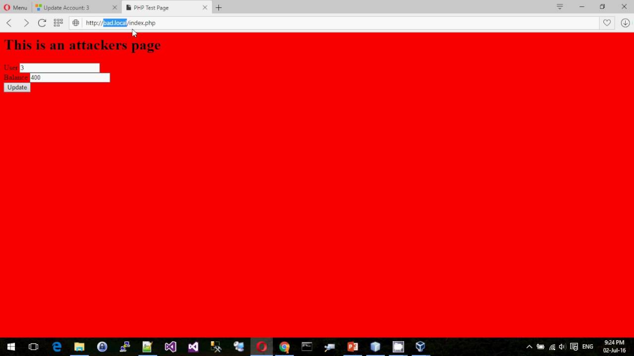 OWASP Top 10 - A8 Cross site request forgery (CSRF) explained