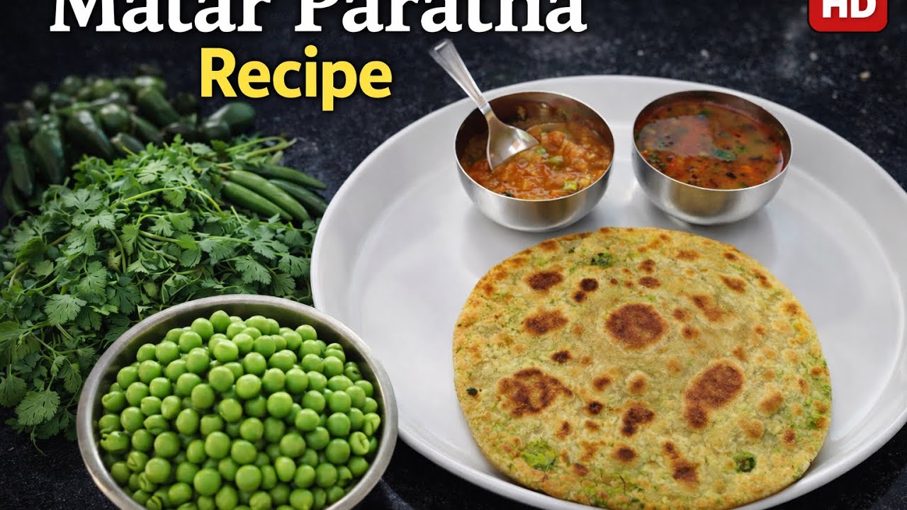 🫛 Matar Paratha Recipe | Soft & Crispy Green Peas Paratha | हरे मटर का चटाकेदार पराठा आसान तरीके से