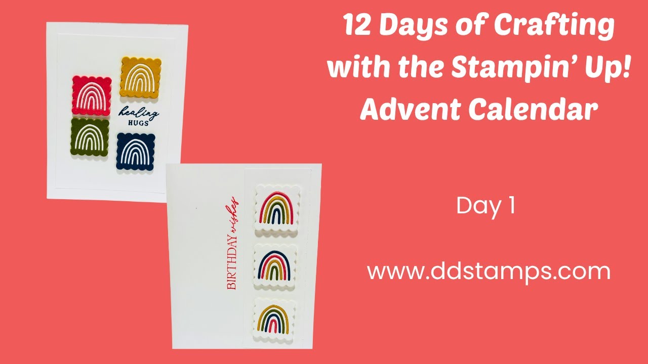 Stampin' Up! 12 Days of Crafting Advent Calendar Day 1 Spoiler Alert  Sneak Peeks + Projects!