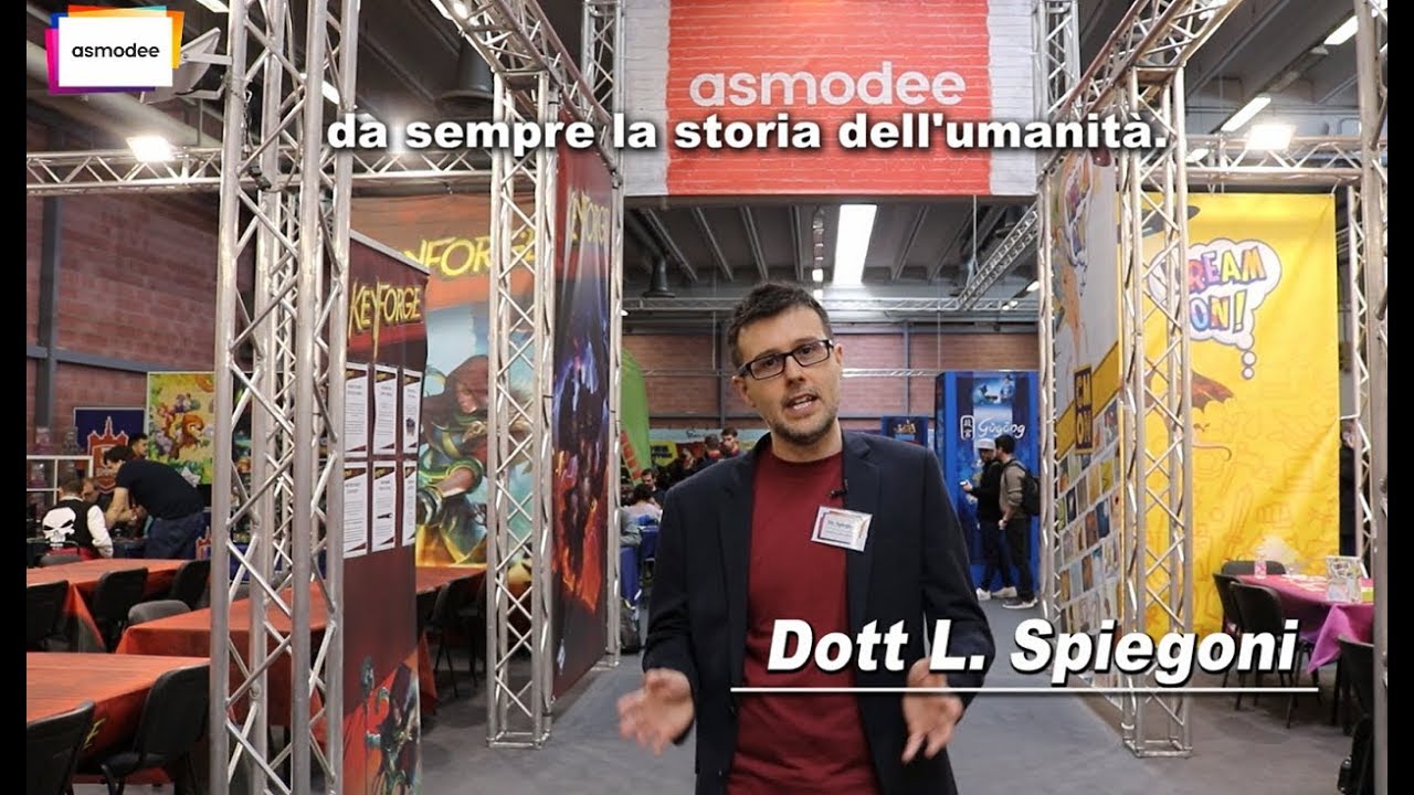 ASMODEE ITALIA feat. Dott. Spiegoni @ PLAY: Festival del Gioco
