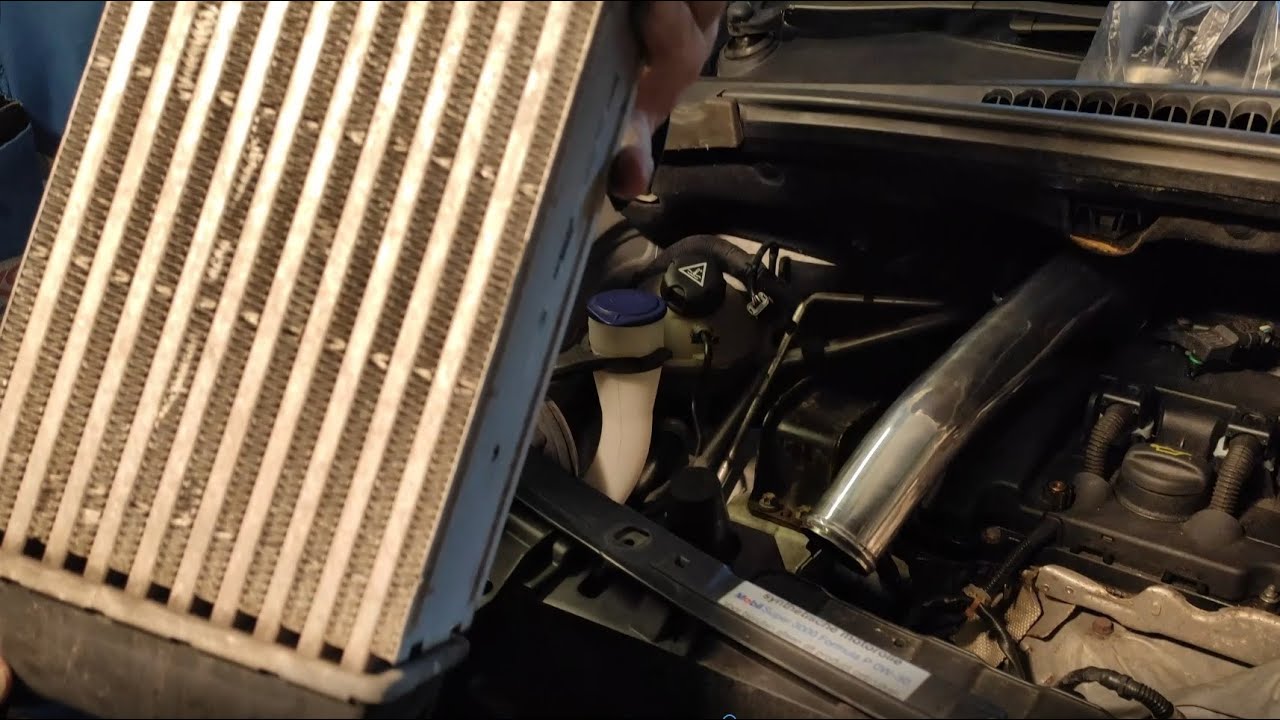 1.6 THP stock intercooler removal 🔧
