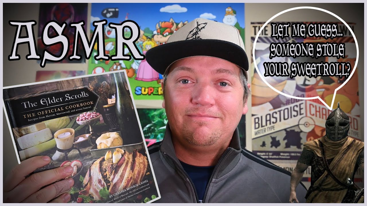 Need An Idea For Thanksgiving? Try this ELDER SCROLLS COOKBOOK! | ASMR |