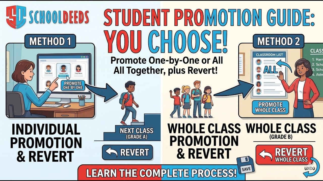 Bulk Student Promotion & Rollback: Master Your School ERP 🚀  Class Migration Tutorial