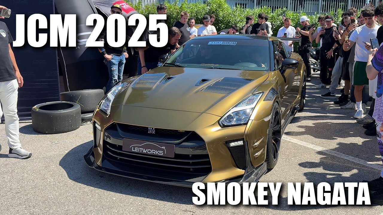 SMOKEY NAGATA IN ITALIA! JAPANESE CAR MEETING 2025 | CIRCUITO DI MISANO 🚗💨