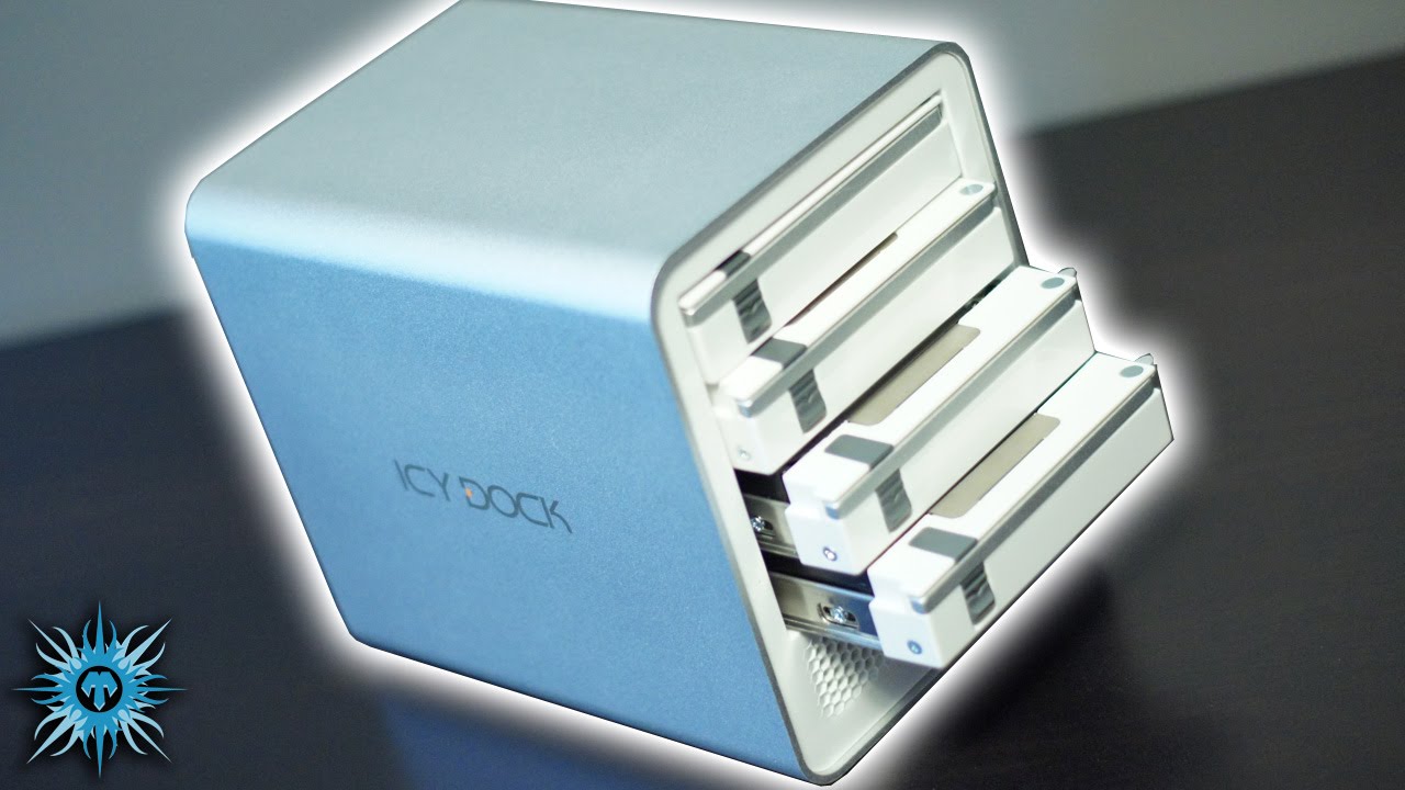ICY DOCK ICYCube 4-Bay Hard Drive / SSD Enclosure Review