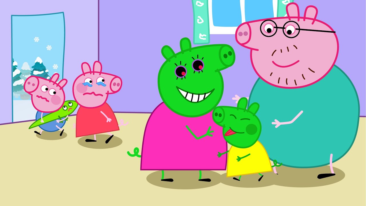 OH NO! They Are Zombies! Peppa Pig vs Zombies at the City | Peppa Pig Funny Animation