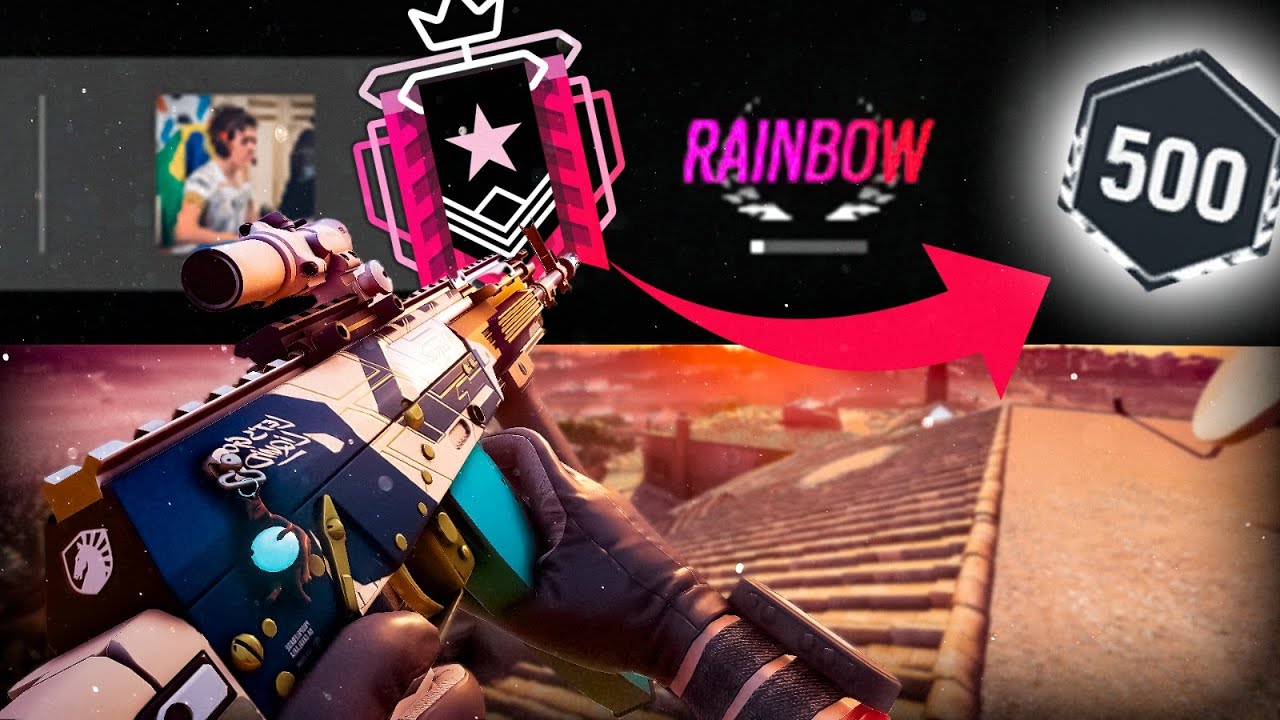 Highlight - LvL 500 & Champions Really Plays Rankeds (Rainbow6 Siege)
