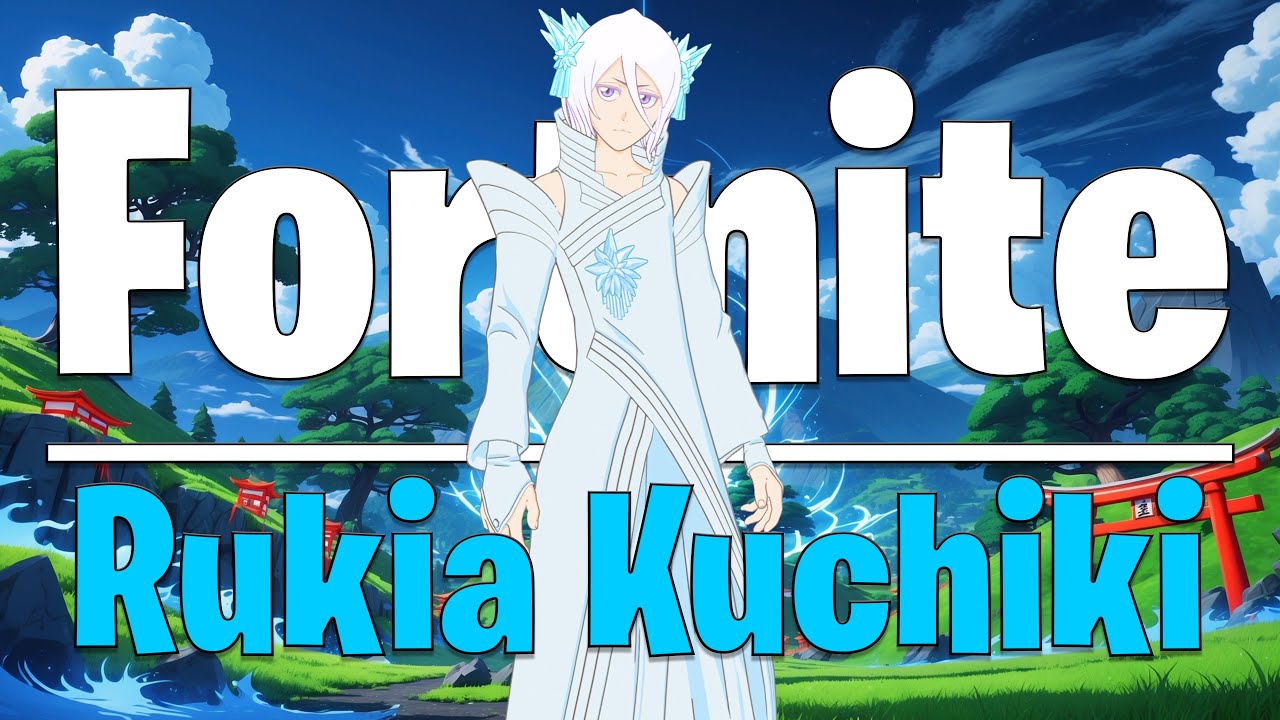 “Rukia Kuchiki” from “Bleach” Fortnite gameplay (👍 & Subscribe)