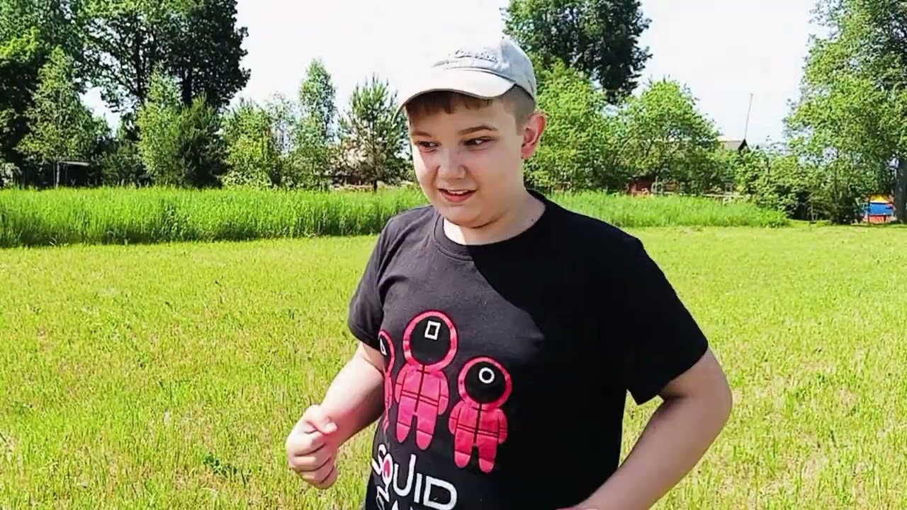 Искупались в речке 