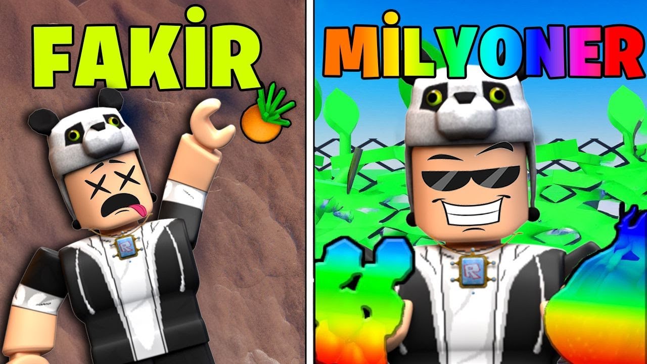Bahçe Yetiştirme Oyununda FAKİR Başlayıp ZENGİN Oluyorum... - Roblox Grow a Garden