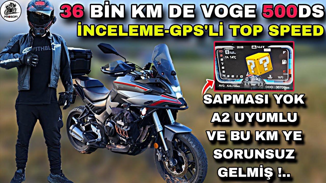 A2 UYUMLU ENDURO !.. VOGE 500DS İNCELEME VE TOP SPEED & GPS'TE SAPMA YOK !.. VOGE UZUN ÖMÜRLÜ MÜ ?