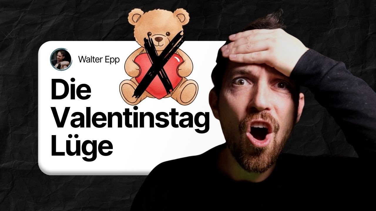 Der große Denkfehler am Valentinstag, der deine Beziehung zerstört !