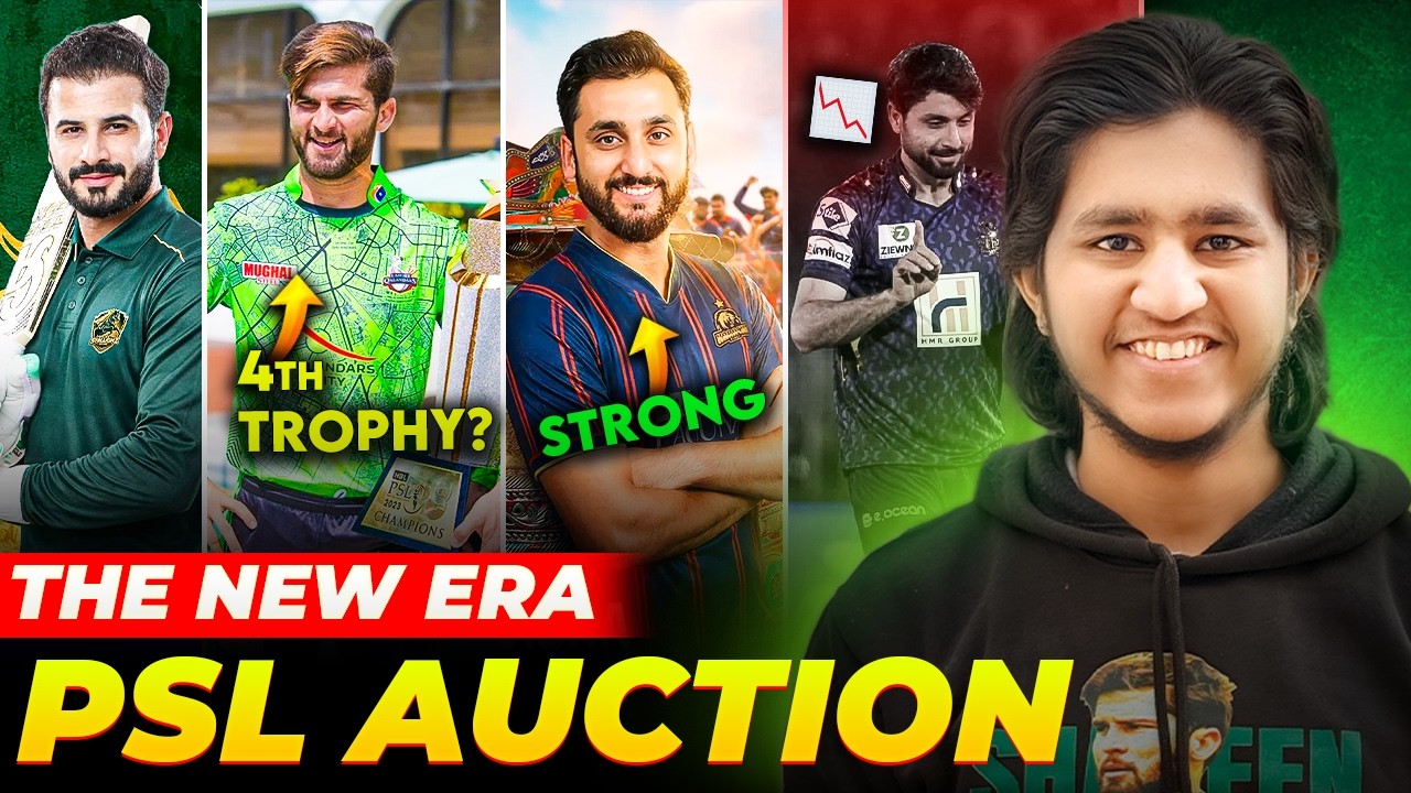 Lahore Qalandars 4th Trophy Loading…..💚🔥 Amir , Zaman And Naseem Bowling Trio 😱🤯 | PSL Auction 2026