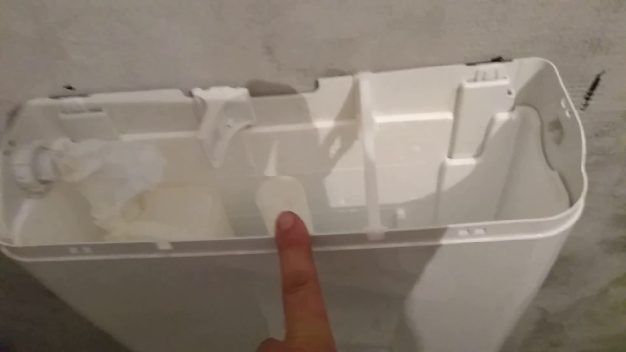 Cum se montează vas wc și bazin la semiînălțime...