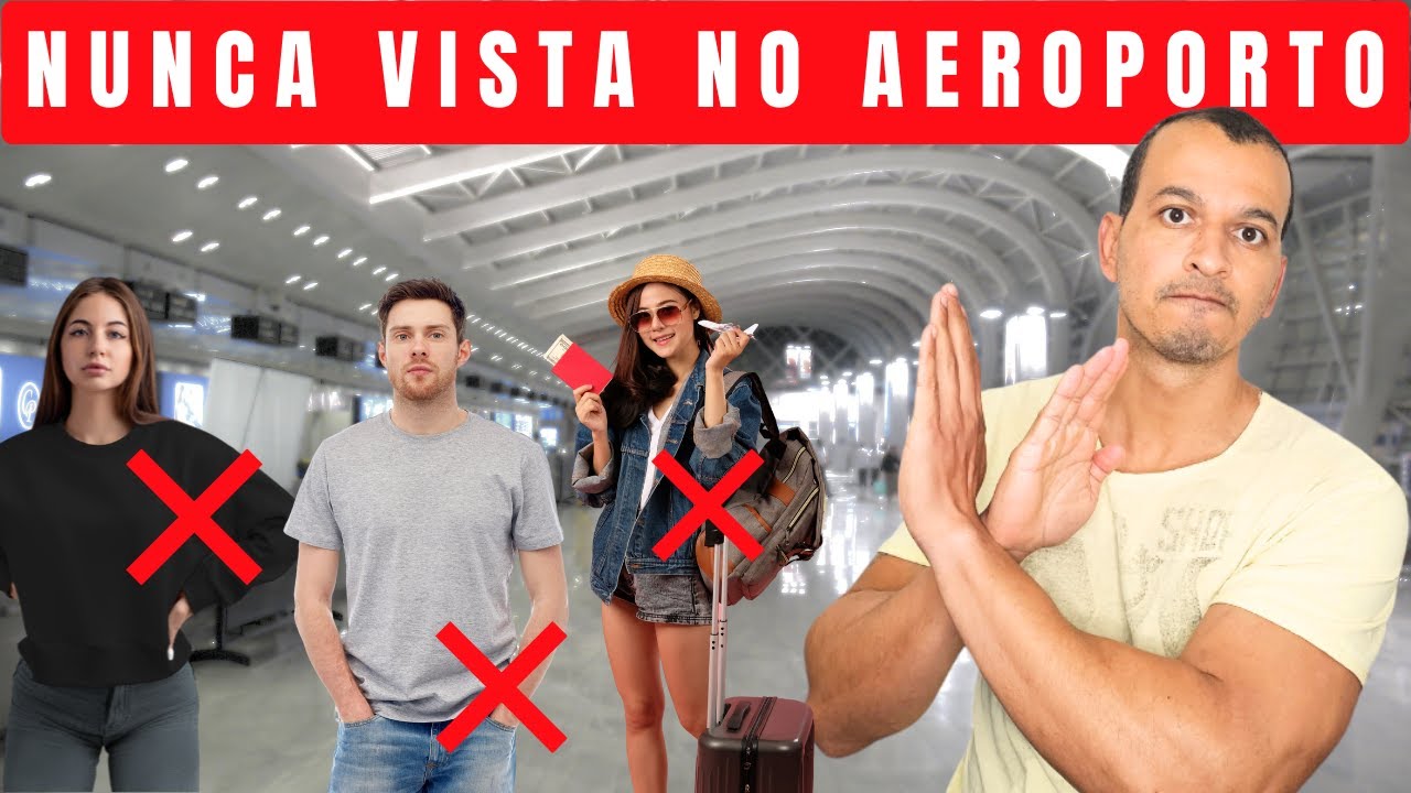 Roupas de viagem que NUNCA devem ser usadas na segurança do aeroporto em 2026
