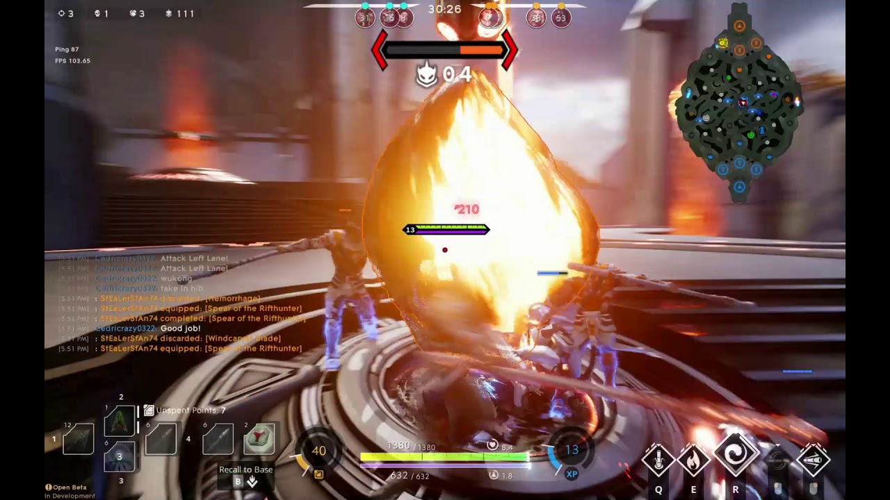 Paragon- Wukong Build- Quick lane clear and high damage- 100% Crit Chance.