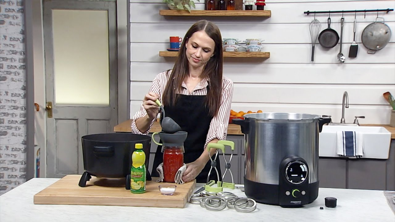 How to Boiling Water Can with the 02153-02154 Presto Precise® Digital Pressure Canners