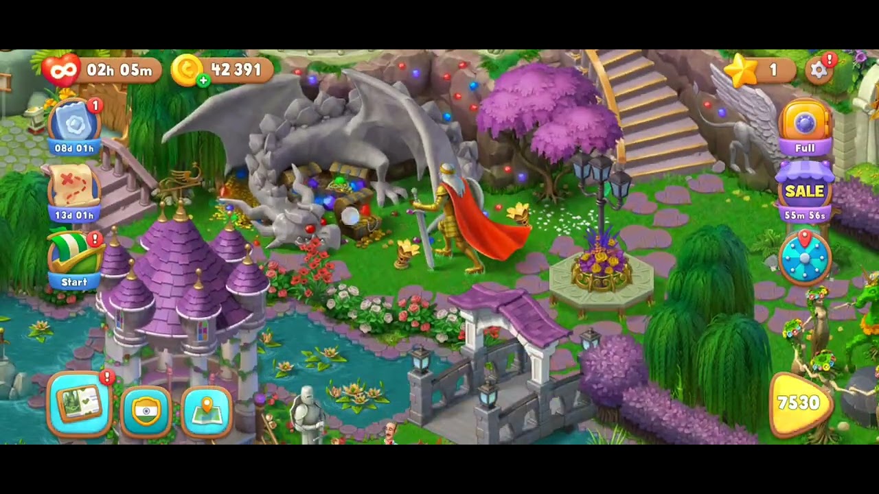 Gardenscapes full tour 🏡🌷⚜️