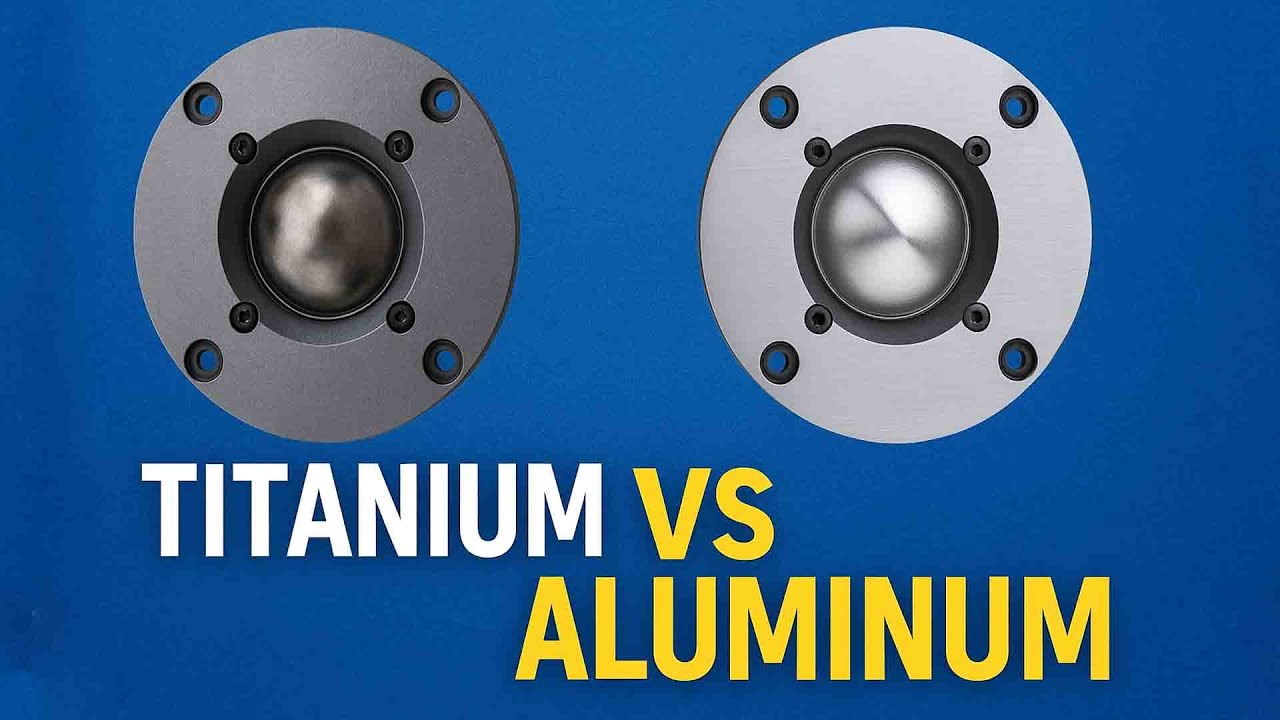 Titanium vs Aluminum Tweeter – Which One is Better?