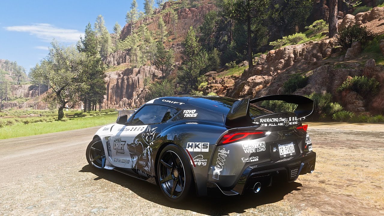 Toyota GR Supra - Forza Horizon 5 | Thrustmaster TMX Gameplay