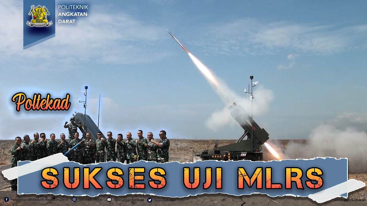 POLTEKAD SUKSES UJI MLRS TAHAP II