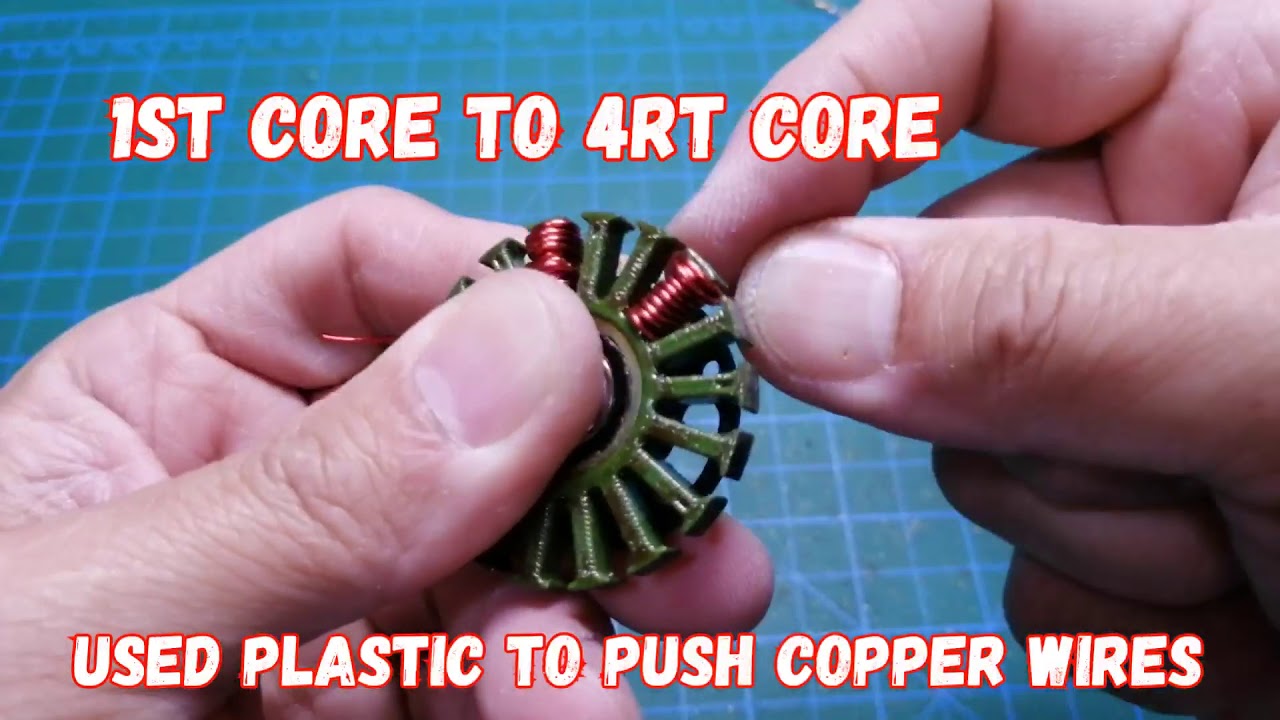HOW TO REPAIR 3 PHASE MOTOR FOR DRONE PROJECT (T-MOTOR MN4004-19 KV:400)