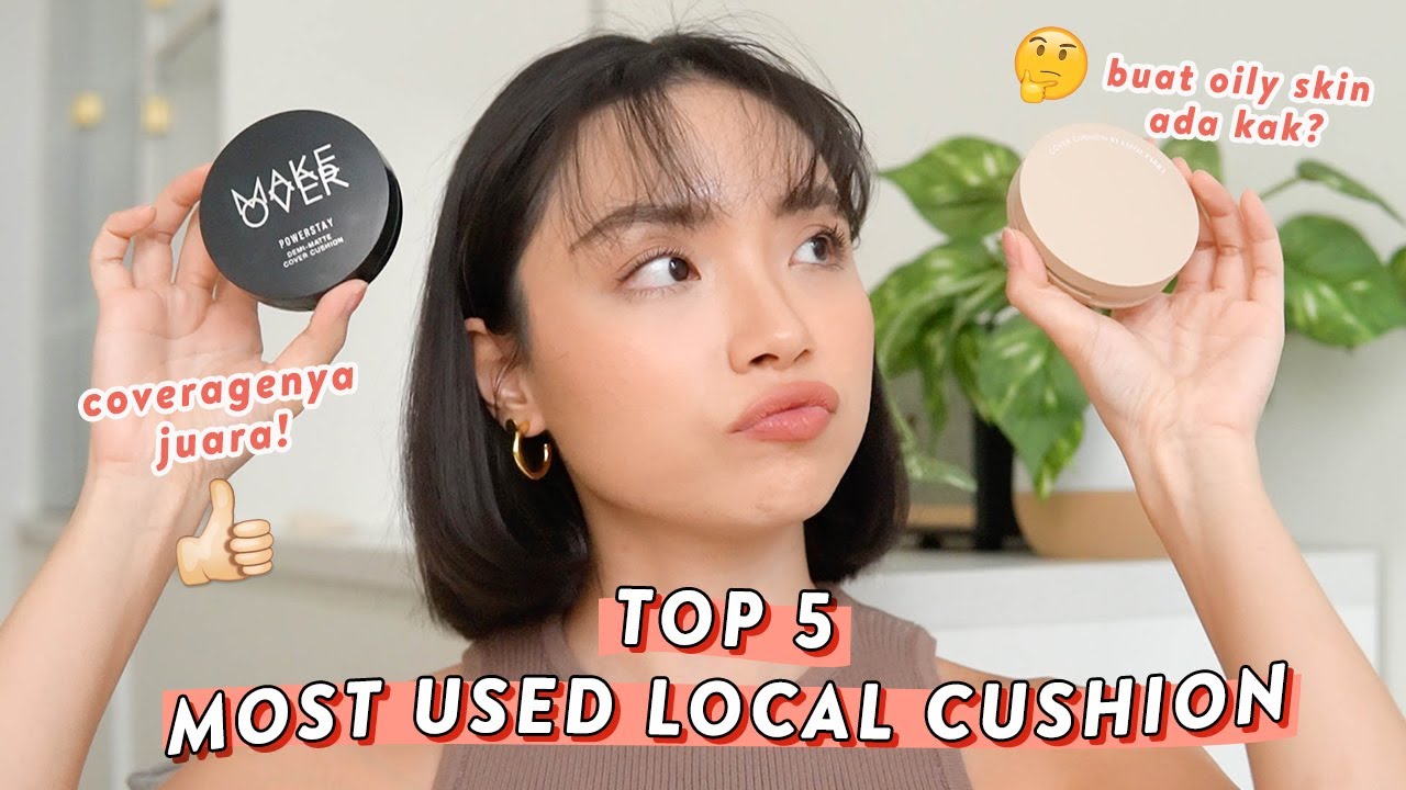 TOP 5 MOST USED LOCAL CUSHION! terbukti tahan seharian dan uda repurchased 😌👍