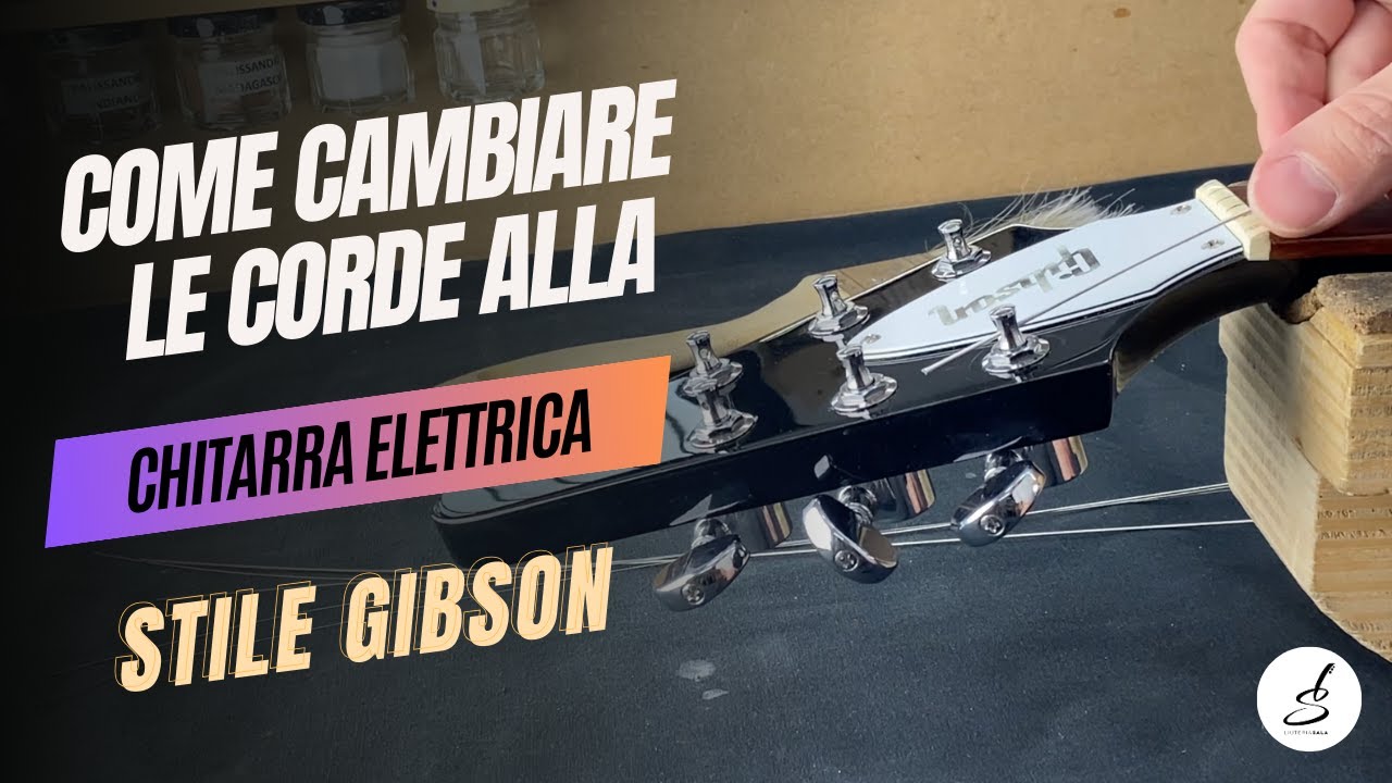 Come cambiare le corde alla chitarra elettrica | Tutorial | Stile Gibson Flying V