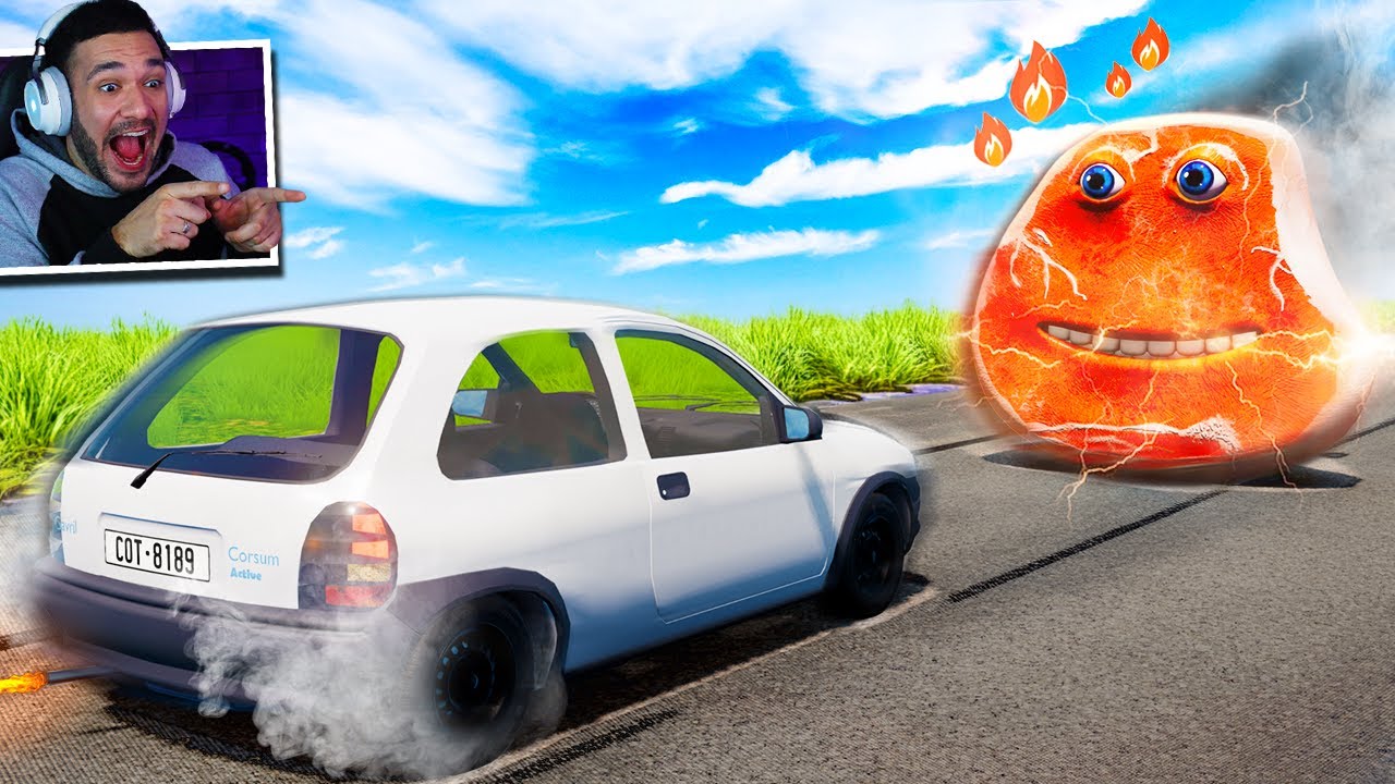 CHARLIE THE STEAK DESTRUINDO TUDO no BeamNG.drive