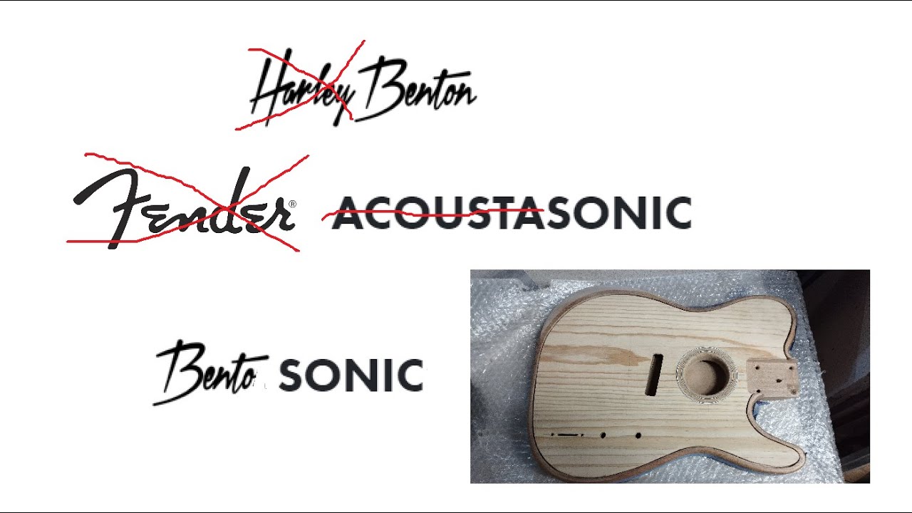 #HBDiyKitChallenge - Harley Benton Electric Guitar Kit T-Style - BentoSONIC