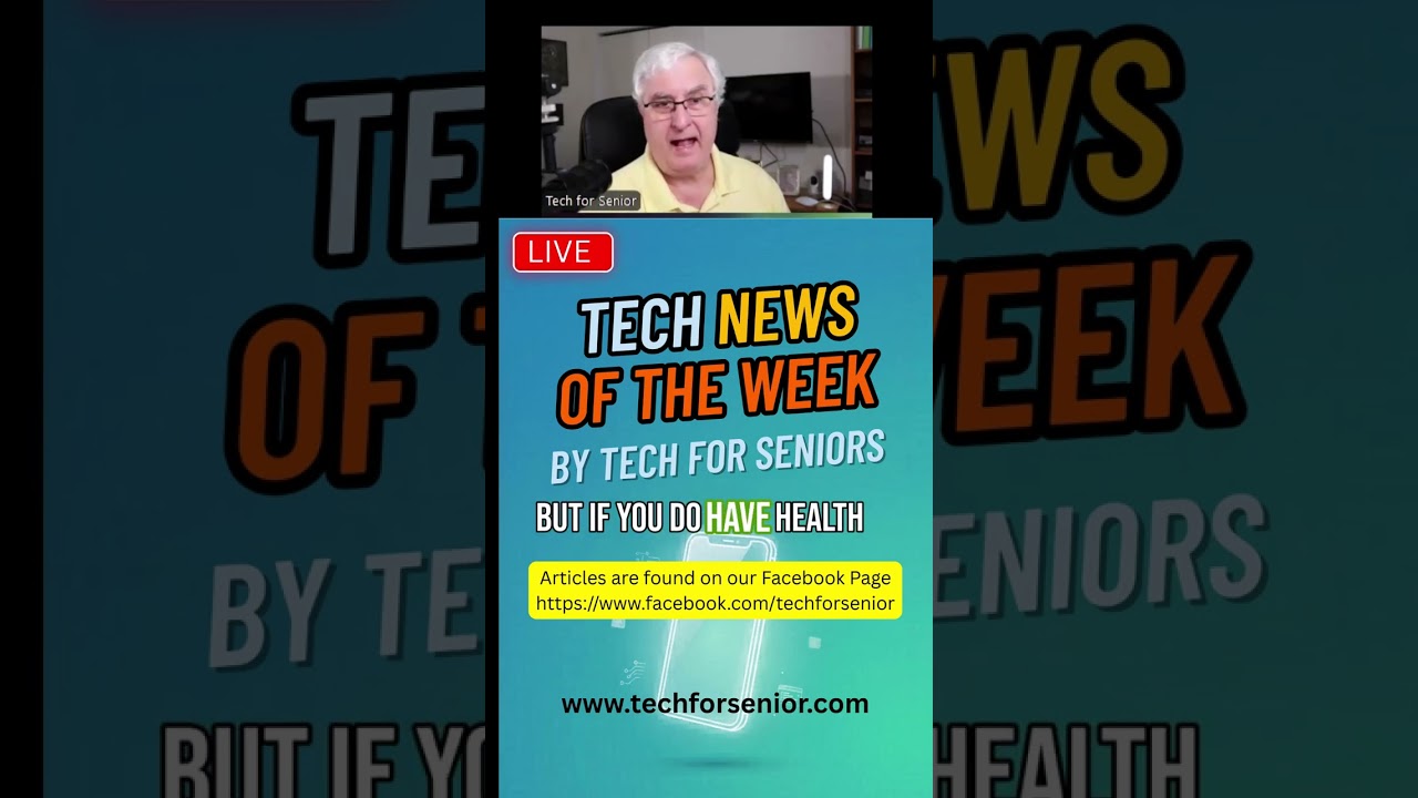 Новости технологий от Tech for Senior