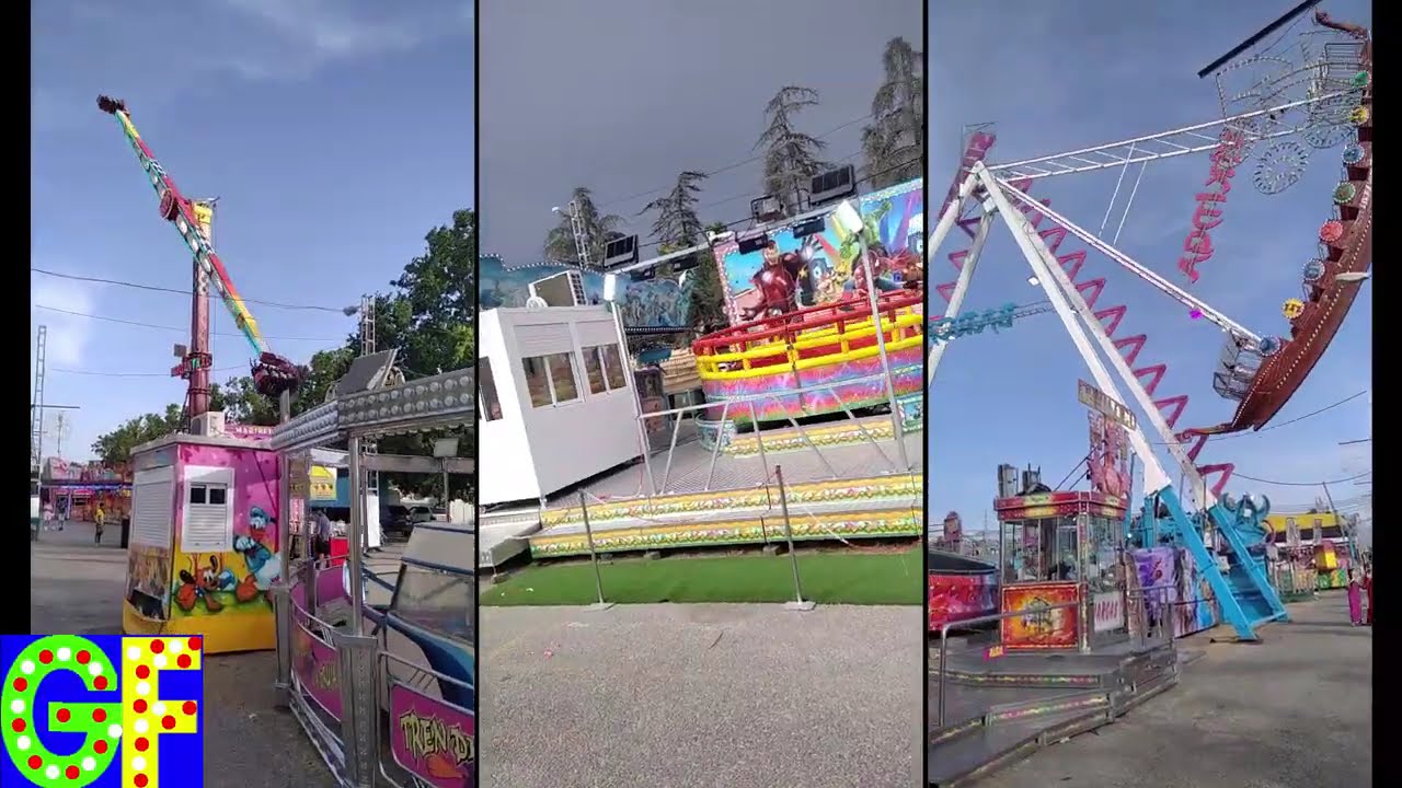 Corpus de Granada 2025 Atracciones, Feria de Granada.