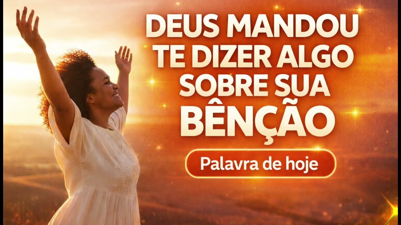 DEUS PEDIU PRA EU GRAVAR ESSE VÍDEO PRA FALAR COM VOCÊ | PALAVRA PROFÉTICA 