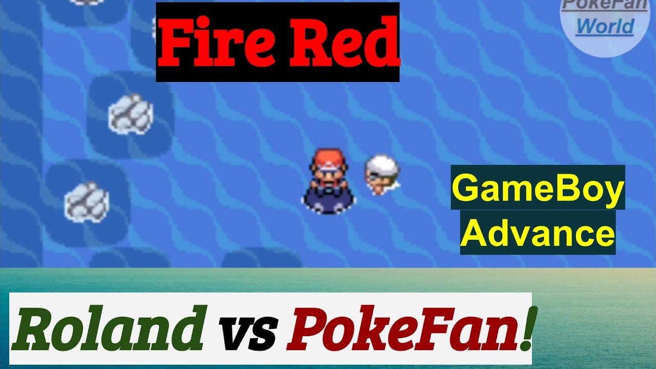 Roland vs PokeFan Pokemon Battle In Route 21 Pokemon Fire Red & Leaf Green