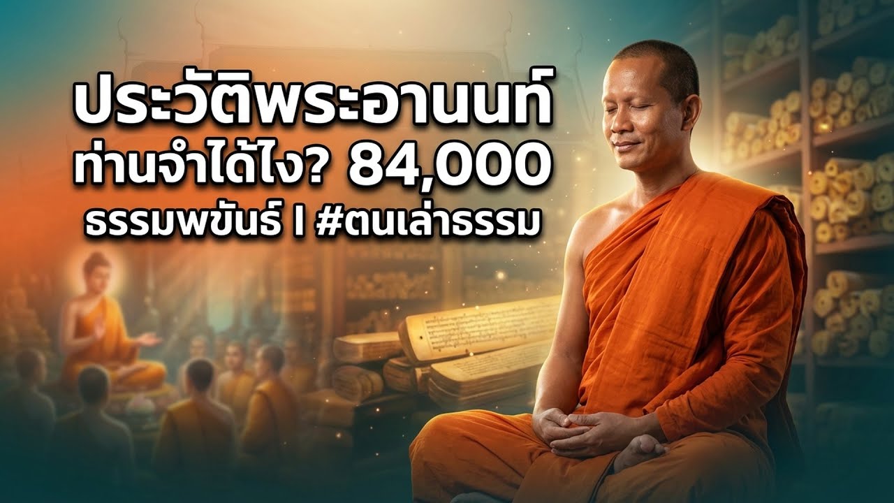 * อานนท์พุทธอนุชา: ไขความทรงจำ 84,000 พระธรรม l #ตนเล่าธรรม * เปิดตำนานอานนท์: อัจฉริยะแห่งพุทธกา...