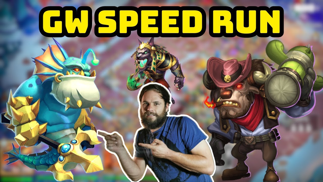 Guild Wars Speed Run ft Triton | Castle Clash