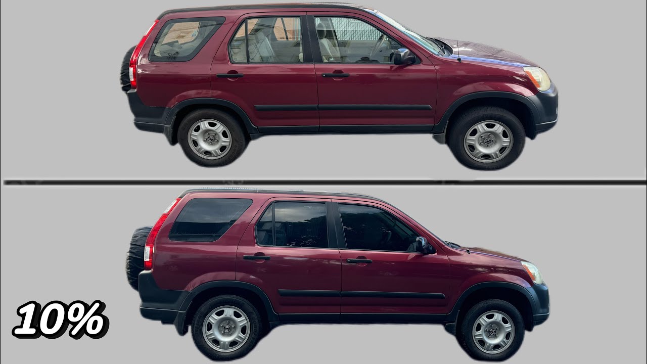Getting Window Tints On A Honda Crv (10%)