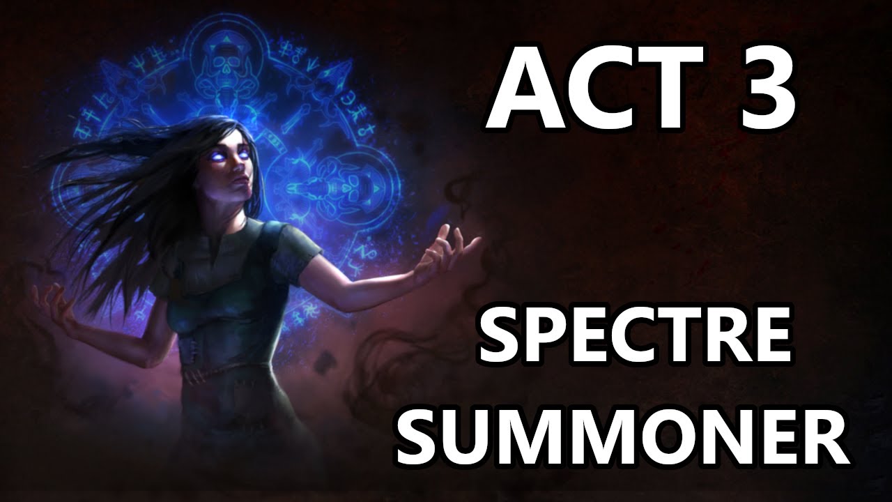 Leveling with Penguin Act 3 - Spectre Summoner Necromancer | Path of Exile