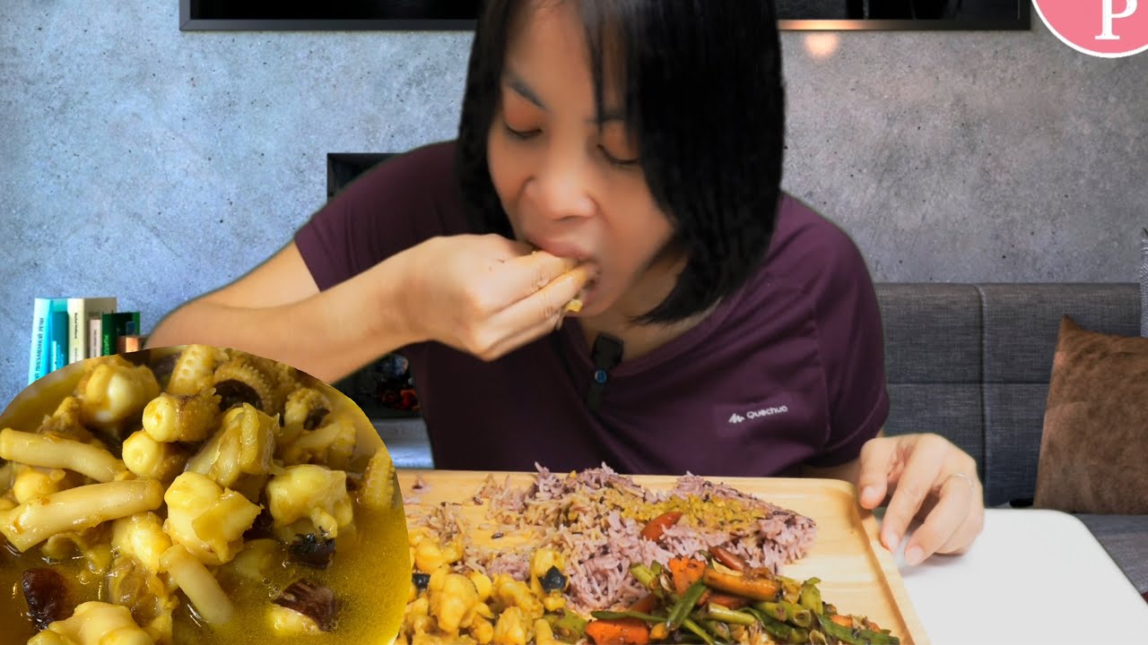 အမေဖွက်သောဟင်း ပြည်ကြီးငါး အချိုချက်Making Squid curry