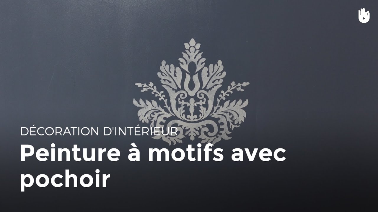 Peinture à Motifs Avec Pochoir | Bricolage