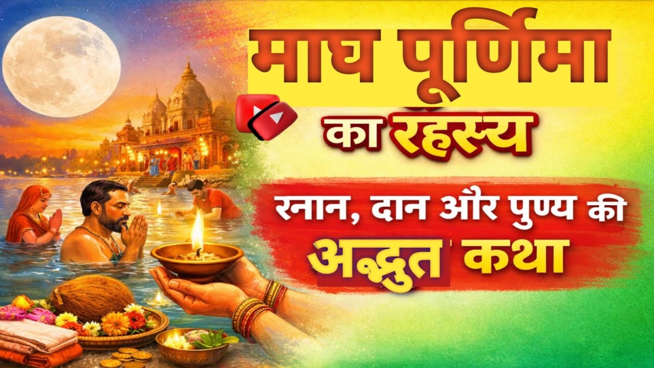 माघ पुर्णिमा का रहस्य l Magh Purnima Katha l स्नान,दान और पुण्य की अद्भुत कथा